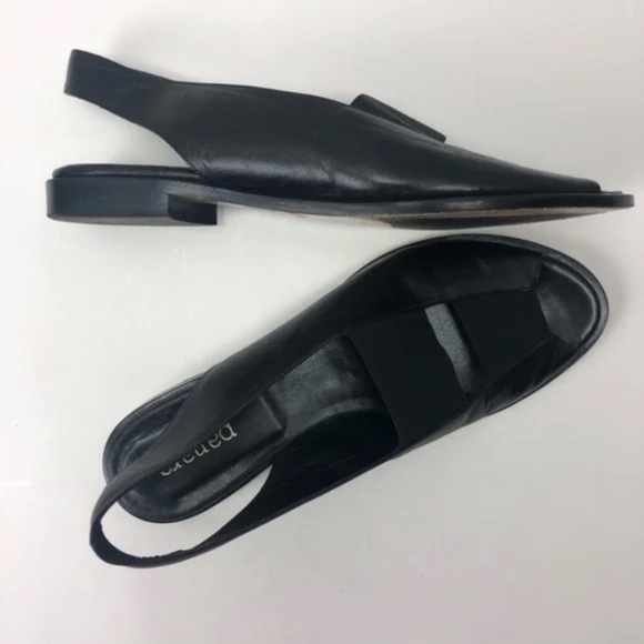 Panara Flat Sandal with Sling Black 7.5 - Picture 11 of 14